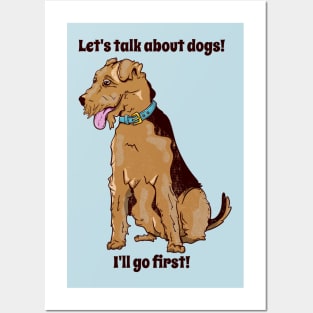 Airedale Terrier Posters and Art